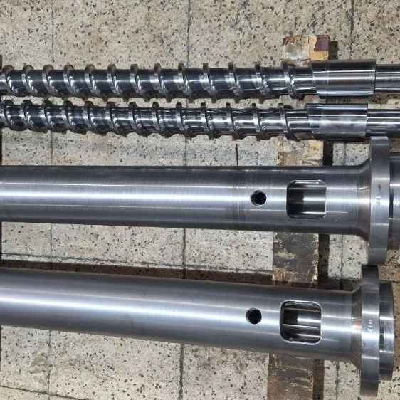 سیلندر و مارپیچ با متریال vcn150 برای تولید فیلتر